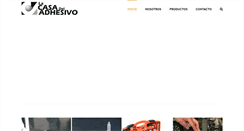 Desktop Screenshot of lacasadeladhesivo.com